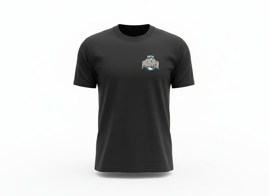 Black (Pink Logo)Forever Prosper Motivational Oversized Tee