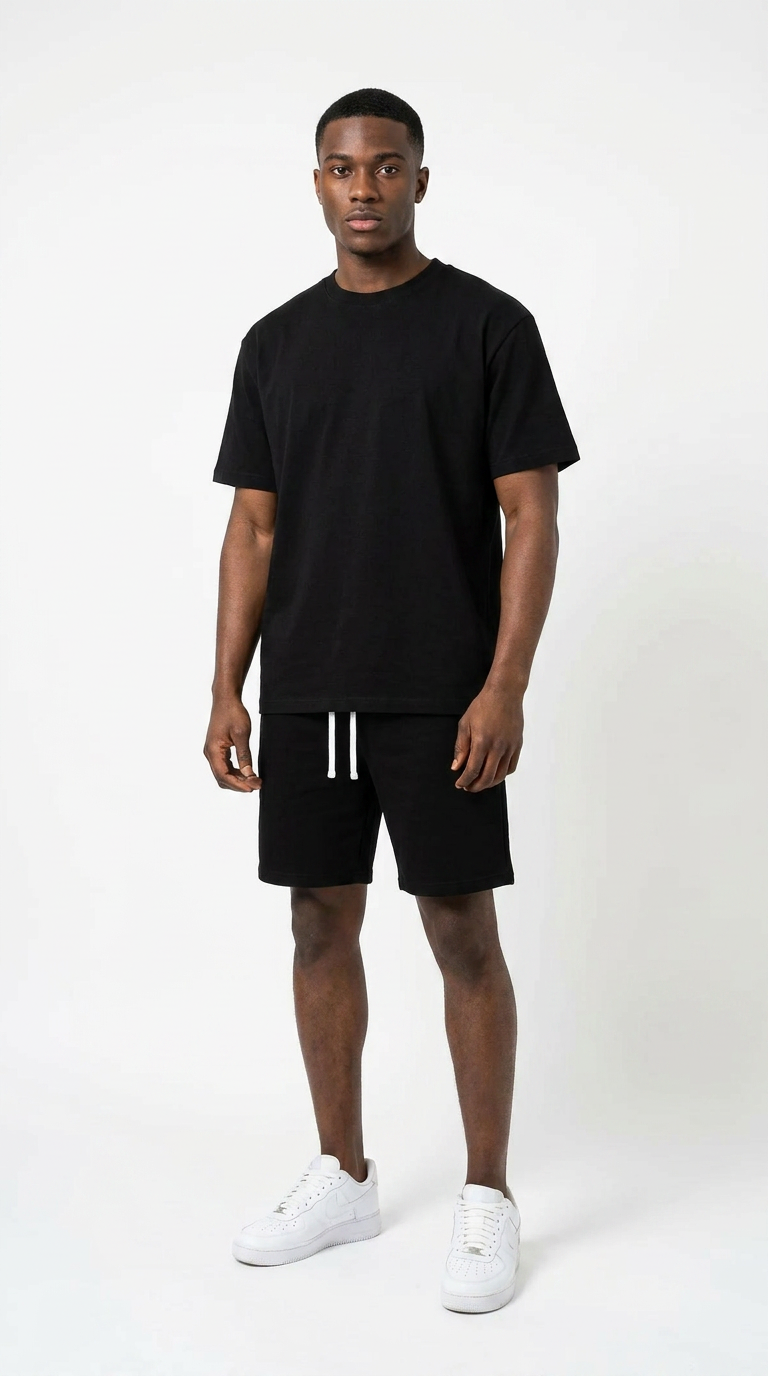 No Logo Edition Short Set - foreverprosperuk